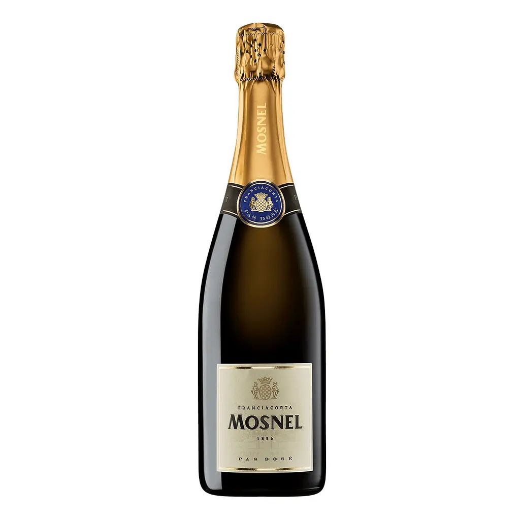 Вино ігр. Mosnel Franciacorta Pas Dose Brut Riserva сухе біле 12.5% 0.75 л